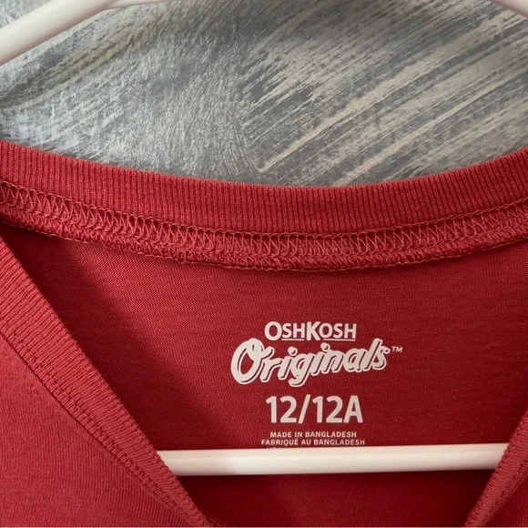 LOT OF 4 (FOUR) -OshKosh B’gosh/Carter’s Long Sleeve bundle 4-Long Sleeve Shirts - Picture 5 of 12